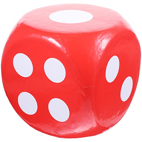 Toyvian Große Schaumstoff-Punktwürfel Partyspielwürfel Jumbowürfel Spielzeugkasino Riesige Würfel Riesenwürfel Zum Spielen Von Spielen Im Innen- Außenbereich Breite