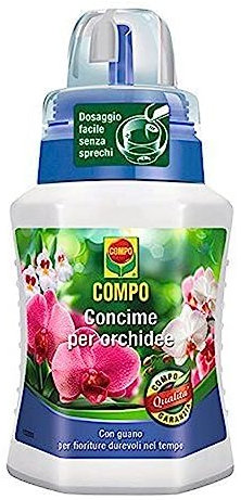 La zappa Concime liquido per Orchidee fertilizzante con guano per fioriture durature 250 ml