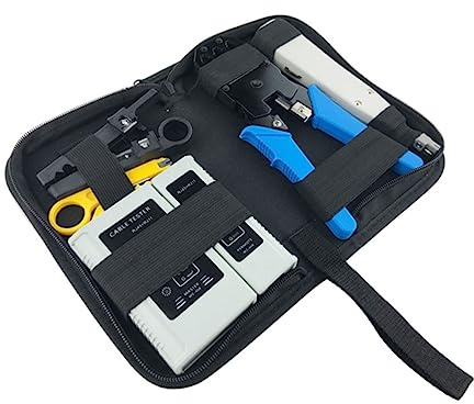 Veemoon Hardware Tool for Network Tool Repair DIY Ethernet Toolkit for Computer Maintenance