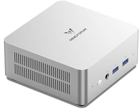 MINIS FORUM Mini PC UN1290, Intel Core i9 12900HK, 32 Go RAM, 1 to SSD, Ordinateur de Bureau 14 cœurs/20 Threads, HDMI 2.0/USB-C/DP 1.4, LAN RJ45 2,5G, 5 Ports USB, Wi-FI 6