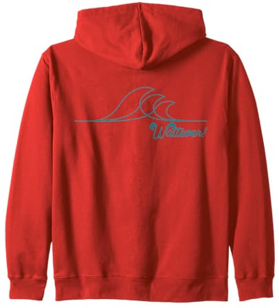 Wattever - Wattenmeer Salzwasser Surfen Nordsee Ostsee Küste Kapuzenjacke