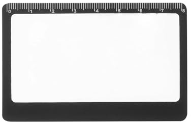 Tarjeta de lupa de cartera,Lupas 3X lupa | Lupa de bolsillo, lupa de lectura formato de tarjeta de crédito, lupa de tarjeta de aumento