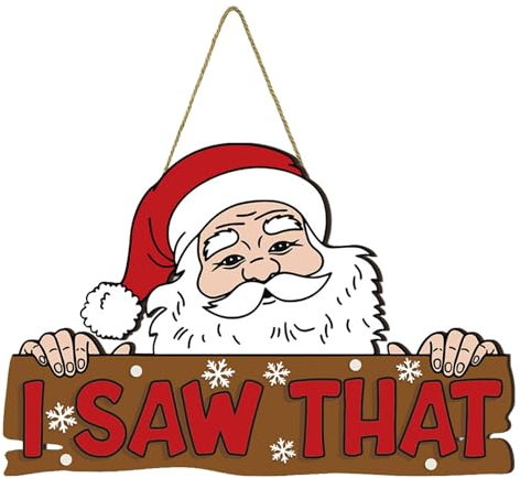 TocaFeank Weihnachts-Willkommensschild,Weihnachts-Türdekoration | Weihnachtsmann Weihnachtswandschild Willkommen Türdekoration - Vielseitiger Weihnachts-Türhänger, Weihnachtsschild, Dekoration für