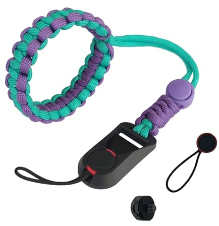 MyGiGi Camera Wrist Strap for Digital Camera and Selfie Stick with Quick Release Connector and a 1/4 Screw