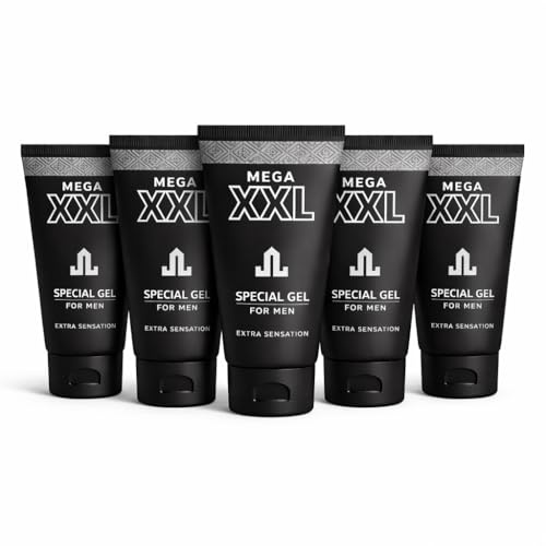 MEGA XXL Penis Gel – 50 ml Creme zur Penisvergrößerung – Penis verlängern & dicker machen – Für mehr Länge, Umfang & Standfestigkeit – Effektive Intimpflege für Männer (6)