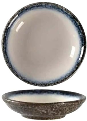 OZLCUA Cuencos Aperitivos 2 piezas de platos pequeños for sushi, plato for salsa soja, platillos for condimentos, vinagre, ensalada, wasabi, taza for, salseras(Color-16)