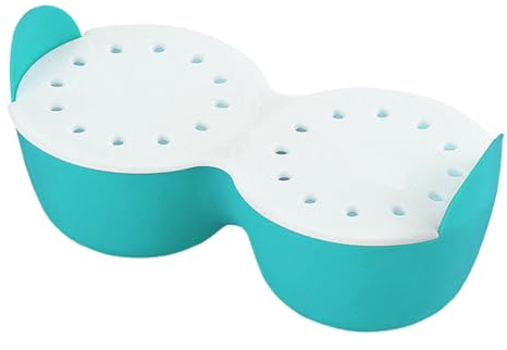 Pocheur Œuf Silicone - Coupe Antiadhésive | Cuisson Four Cuisine | Tasses Air Fryer Compatibles | Lavable Lave-Vaisselle | Cuiseur Vapeur