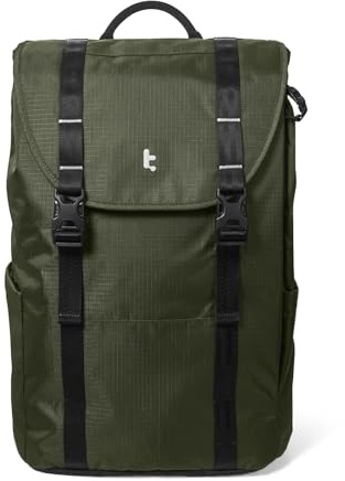 tomtoc VintPack Laptop-ryggsäck, 22 l reseryggsäck, fritidsryggsäck, vardag, utomhus, vattenavstötande vintage ryggsäckar för kvinnor och män, för 13-16 tums bärbar dator
