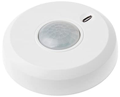 LUPUSEC 12111 360 Grad Bewegungsmelder für das XT Smarthome Alarmanlage, Sabotageüberwachung, batteriebetrieben, Weiß, 106 x 30,5