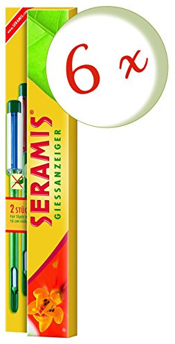 Oleander Hof® Seramis® Gießanze Indoor Small Pack of 2 [Set of 6 with Oleander Yard Flyer