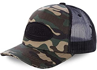 Von Dutch Cappello da uomo e donna, regolabile, berretto Baseball, Durabile, Atletico e morbido, verde, Taglia Unica