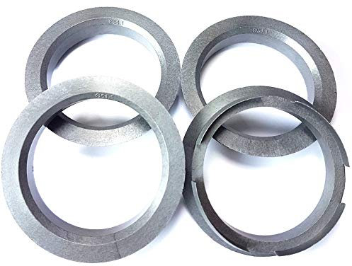 4x Zentrierringe 63,4-54,1 | 63,4 auf 54.1 | Silber