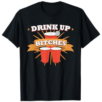 Bier Pong Kostüm I Beer Pong Shirt Mit Lustigen Sprüchen T-Shirt