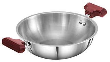 Hawkins Tri-ply Stainless Steel Deep-Fry Pan, 1.5 Litre