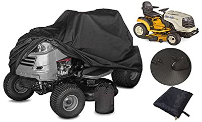 UCARE Funda para cortacésped de jardín, cubierta de ciclismo al aire libre, impermeable y resistente a los rayos UV, bolsa de almacenamiento de protección para tractor, adecuada para scooter, color