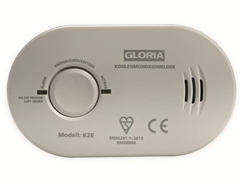 Gloria 25185500.0000 Kohlenmonoxid-Melder batteriebetrieben detektiert Kohlenmonoxid