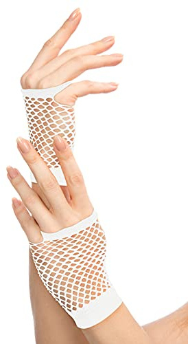 Balinco Rockige Netzhandschuhe 80er / 90er Jahre für Damen & Mädchen