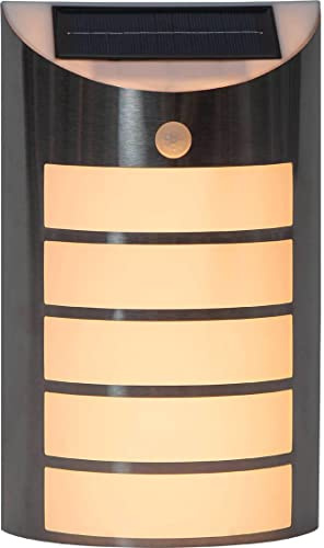 EGLO 48895 Solarleuchte Z_SOLAR silber LED 1X0,06W L:16cm H:26.5cm mit Sensor