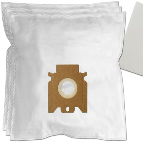 MM Trading 10 Staubsaugerbeutel Kompatibel Mit Miele S2131 - S 2131, S5481 - S 5481, S284I - S 284I, S8380 - S 8380, Vital Tropic | mit Filter | 10 Stück | Mikrovlies