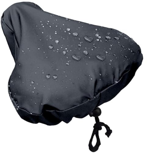 Proypiax Sattelschutz PVC Wasserdicht Fahrrad Fahrradsattel Regenschutz Leicht Fahrradsattel Überzug Sattel I Sattelüberzug Fahrradsitz I Satteldecke I Sattelschutz Wasserdicht Fahrrad