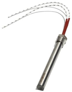 KEUQIXMR 1pc DN15/21mm NPT Gewinde Patrone Heizungen 800-1500W Heizelement 12mm X 250/300mm for Heizkörper Heizstäbe(NPT Thread-220V)