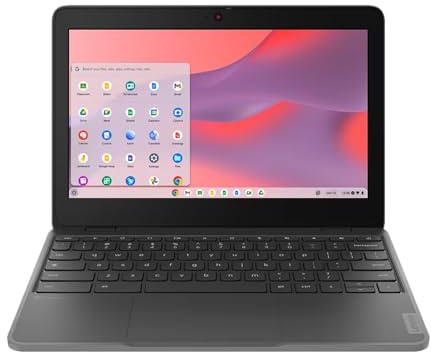 Lenovo 100e Chromebook Gen 4 100e 82W0001EUS 11.6 Chromebook - HD - Octa-core (MediaTek Cortex A76 + Cortex A55) - 4 GB - 32 GB Flash Memory - Tastiera Inglese - Grigio grafite