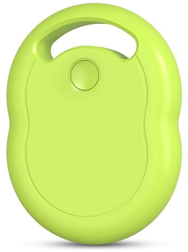 Air Tags-1 Pack, Key Finder Works with Apple Find My(iOS only), Replaceable Battery, Apple Tag, Bluetooth Locator for Luggage, Cars, Bags, [Apple MFI Certified] Green-1 Pack