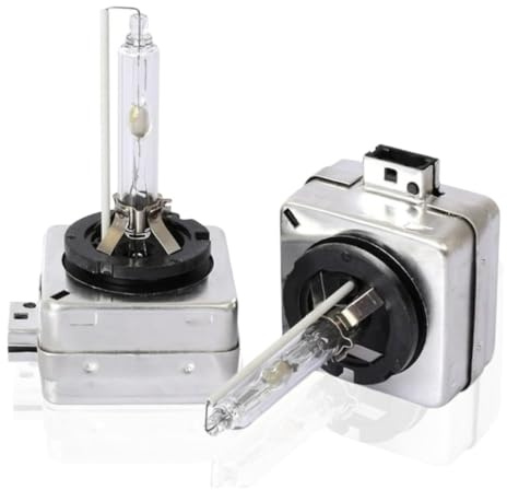 Auto Mercado Recambios Bombillas Xenon HID D1S 6000K 35W 12V – 2 Unidades – Luz Blanca Brillante para Faros de Coche – Repuesto Universal de Alta Intensidad – Clase Energética G