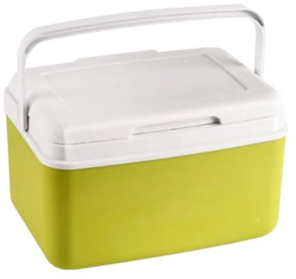 Boîte de réfrigérateur isolée - Conteneur thermique portable de grande capacité, Porte-pique-nique étanche avec poignée ergonomique, Comprend des enveloppements de glace pour le maintien de la