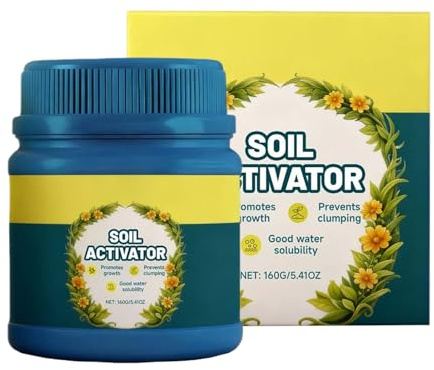Attivatore Terreno per Piante - Rivitalizzante Radicale Organico E Naturale,Potenziatore Nutrimento Piante,Per Prato Ed, Aiuole Rialzate, Terriccio Da Vasi, Radicazione, Piantine E Compost