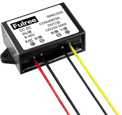 12V 24V (8-40V) a 12V 1A 2A 3A DC-DC Regolatore di tensione boost automatico stabilizzato Alimentatore regolato con stabilizzatore 12Vdc(8-40V to 12V 2A)