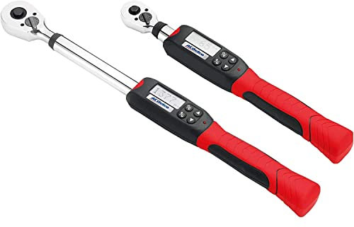 ACDelco ARM601-34 3/8 & 1/2 Digital Torque Wrench Combo Kit with Buzzer, Flash Notification, Protective Case & ISO 6789 Standards with Certificate of Calibration