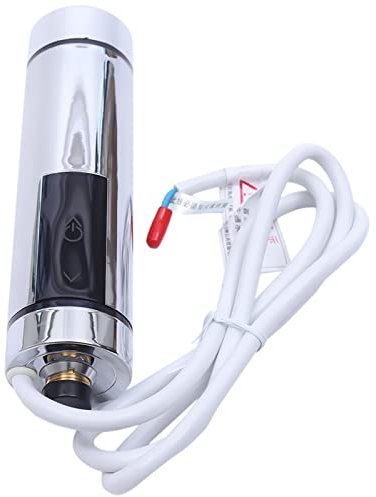 Acesunny 5500W Elektrischer Durchlauferhitzer Kleindurchlauferhitzer Warmwasser Heizung Durchlauferhitzer Sofortig Heiß mit Bad Dusche Kits