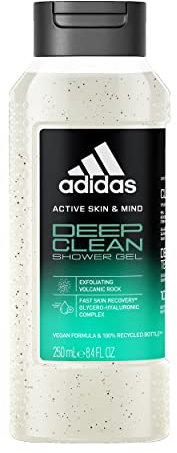 adidas Active Skin & Mind Deep Clean Shower Gel, Damen-Duschgel, 250 ml