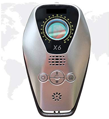 GPS Indication Anti-Spy Mini Telecamera Rilevatore a infrarossi Anti-Thief Wireless GPS Locator Signal Error Error Scanner Dispositivo di Allarme Cam Detector
