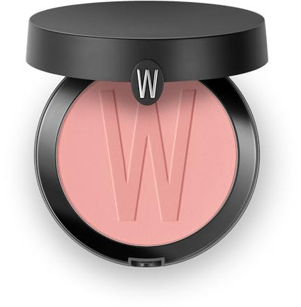 WYCON cosmetics PARTNER IN TIME Long lasting compact blush, fard compatto dalla texture super fondente e altamente sfumabile (118 SWEET PEACH)