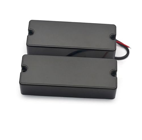Tonabnehmer Pickups Set Fünfsaitiger E-Bass Aktiver Keramikmagnet-Tonabnehmer Geschlossener Doppelspulen-Tonabnehmer Mattierte Oberfläche