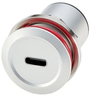 Adaptateur de montage USB C 10 Gbps type C 3.1 femelle à femelle fileté 100 W