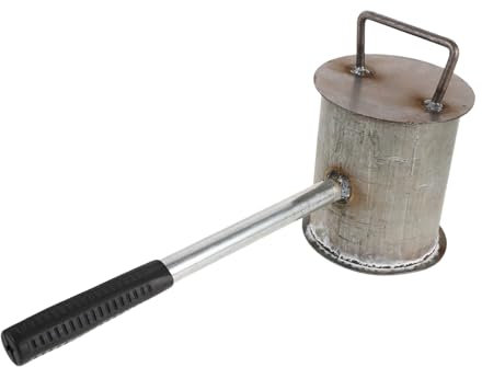 Hemobllo Carbon Extinguisher Steel Extinguishing Urn for Bbq Fire Safety Portable Fire Extinguisher Urn Lid for Outdoor Camping and Home Use