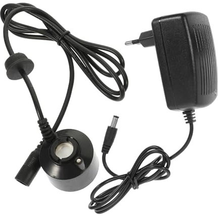 TOBBOMEY Generador De Niebla Ultrasónico Mini 3.6cm para Estanques y Peceras, Alimentación Ac220v, Baja Emisión De Ruido, Pulverización Fina para Ambientes Interiores