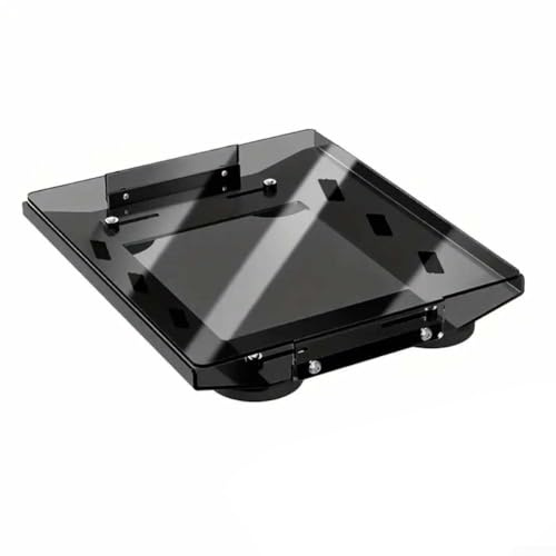 AugustknowU Carbon Steel Transparent Magnetic Roof Mount Compatible With For Starlink Mini For Secure Installation On Vehicle Roof Or Hood(Black)