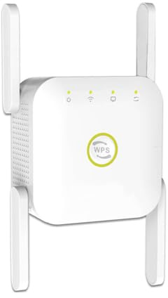 2026 WiFi Extender, WiFi Extender Signal Booster, WiFi Booster, Covers Up to 9800 Sq.ft and 150+ Devices, Dual Band Wireless Repeater, WiFi Repeater, WiFi Extenders Signal Booster for Home（4 antennas）