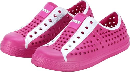 Cressi Scarpette Mare Scogli e Piscina per Adulti e Bambini, Fucsia/Bianco, 32