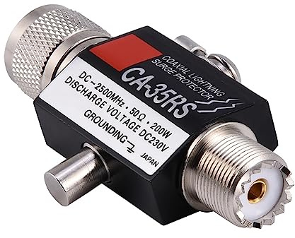 CA-35RS Koaxialt överspänningsskydd Hane-hona UHF- Överspänningsskydd överspänningsskydd