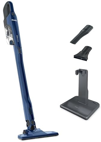 Shark CH964AMZ 2-in-1 Cordless & Handheld Vacuum Ultracyclone System, Ultra-Lightweight and Portable for Car and Home, Washable Filter, XL Dust Cup, Crevice Tool & Scrubbing Brush, Blue