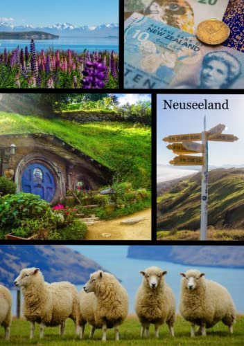 Neuseeland: Das Neuseeland Notizbuch für Reise, Au Pair, Work and Travel oder als Geschenk