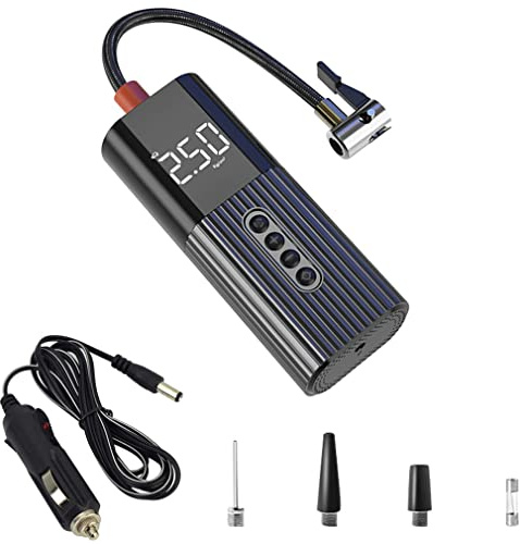 Oikabio LC-301 Pompa wireless per veicoli intelligente Mini pompa per pneumatici Compressore portatile fili per pneumatici per auto