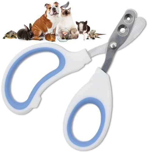 Professional Cat Nail Clippers, 1 pcs Pet Nail Clipper, Cat Claw Clipper Made of Stainless Steel, for Small Breed Dog Small Animal Nail Clippers for Cats, Kittys, Puppy, Rabbit, Guinea Pig.