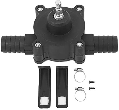 Drill Pump Portable Manual Hand Transfer Recirculating Pump Self Priming Wheel Loader Manual Priming Pump Powerful Efficient Stable Material Easy to Use No Power Source Needed for
