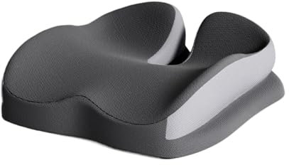 Druckentlastendes Sitzkissen, Sitzkissen für Stuhl, Orthopädische Stuhlauflage aus Schaumstof, Sitzstützkissen, Steißbein-Sitzkissen, zur Druckentlastung, Ischias, Entlastung der Steißbeinschmerzen un
